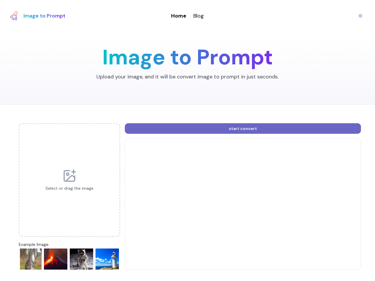 Image to Promt 图片转换提示词