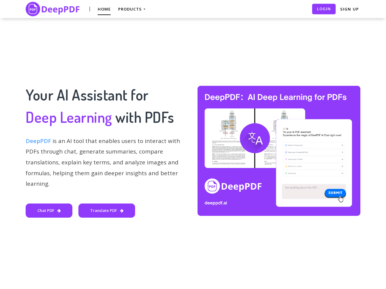 DeepPDF AI阅读