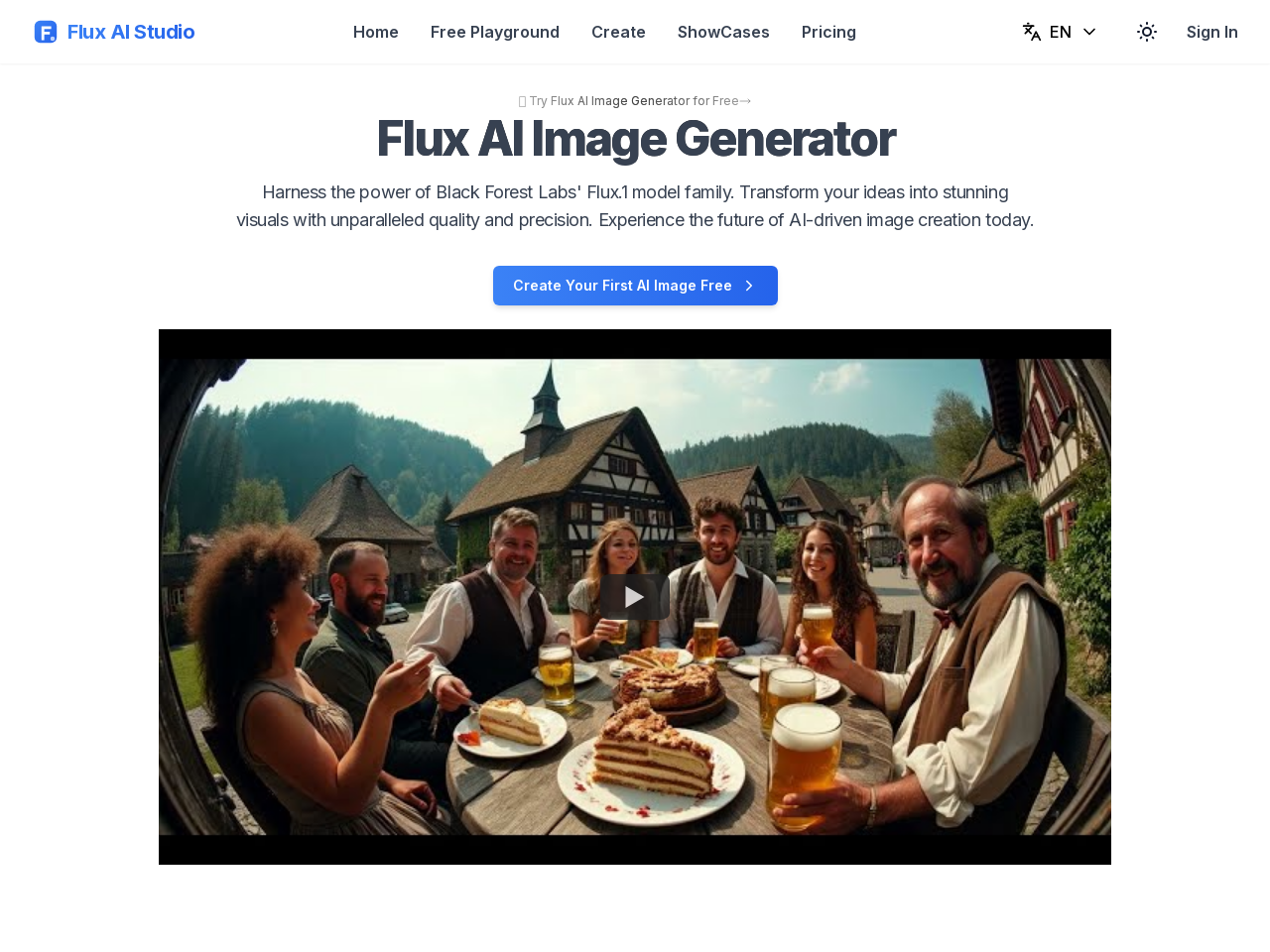 Flux AI Studio