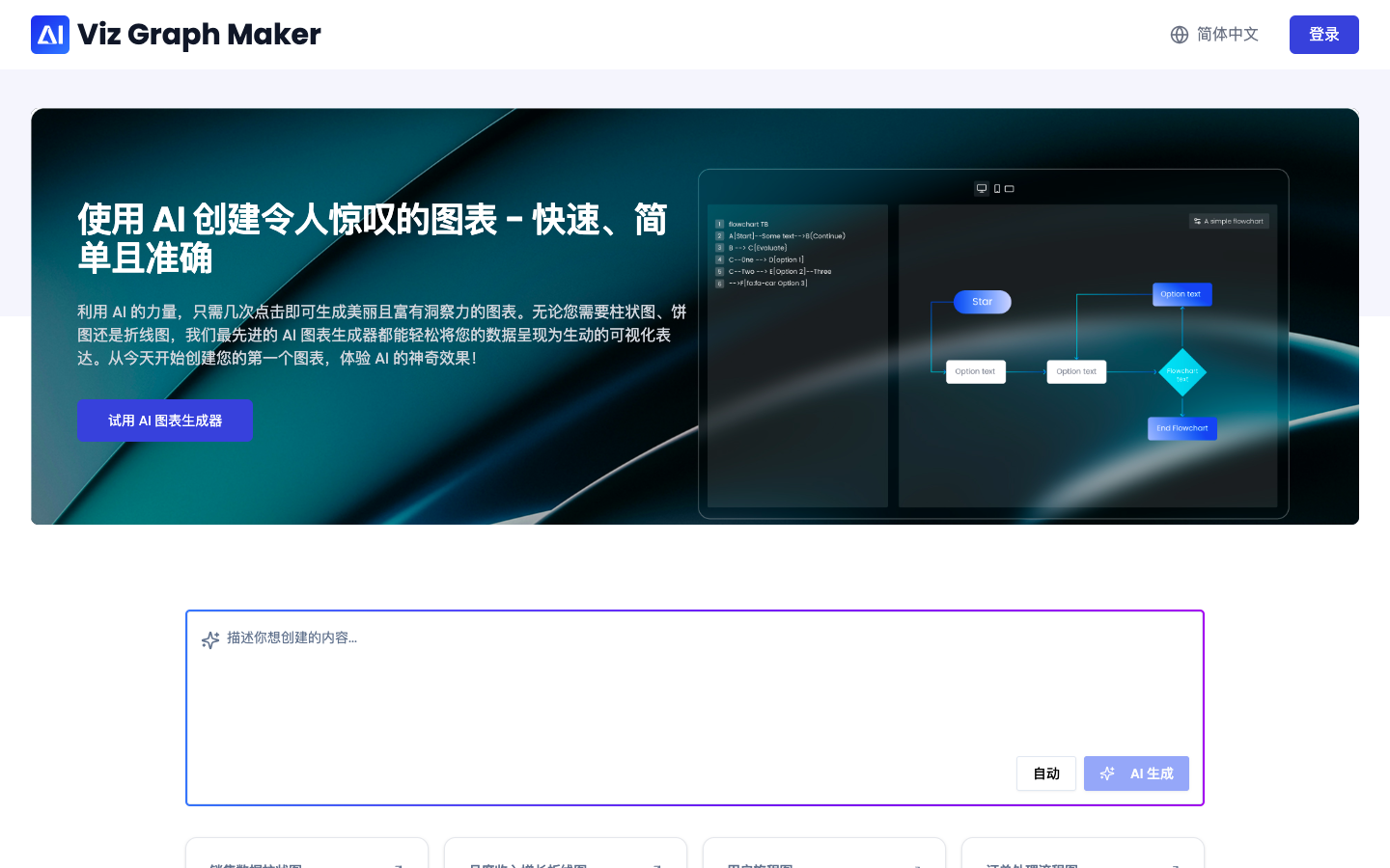 AI graph maker - AI图表制作