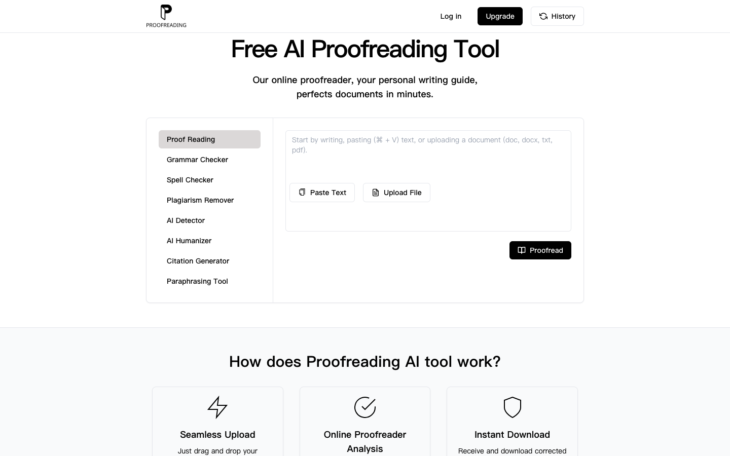 Proofreading AI校对