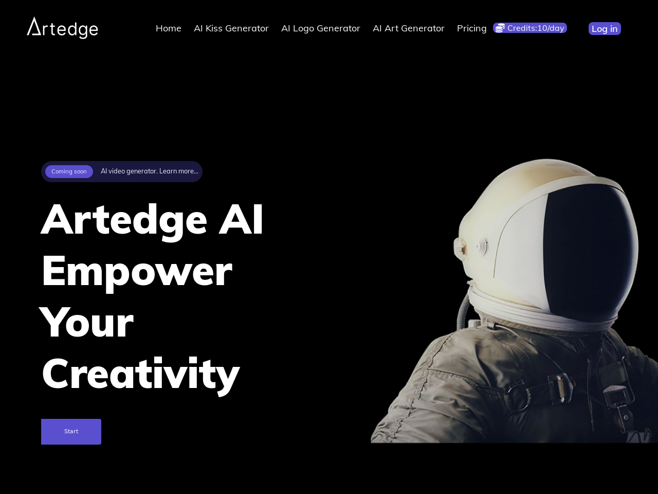 Artedge AI 艺术图片生成