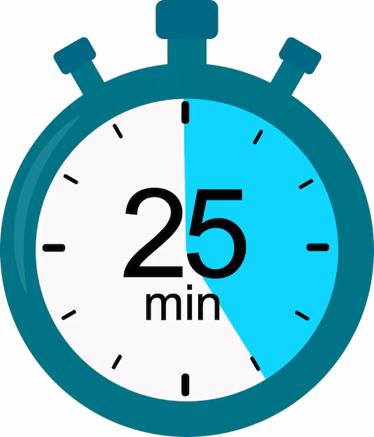 25 min timer番茄钟计时器